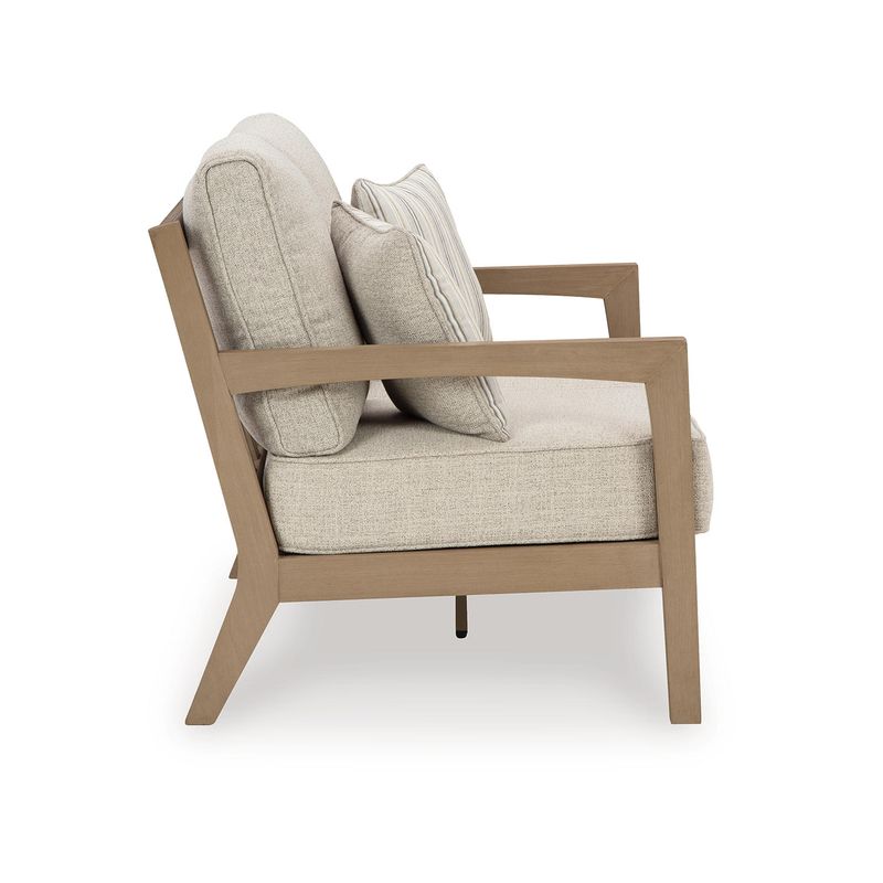 Hallow Creek Outdoor Loveseat with Cushion