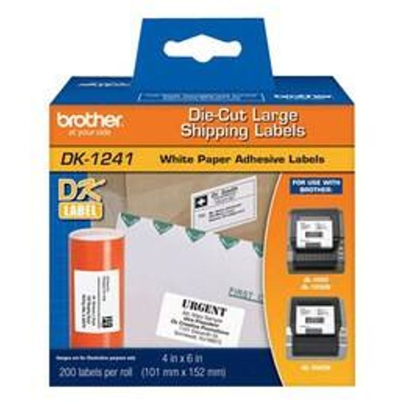 Brother DK1241 - die cut labels - 200 label(s) -