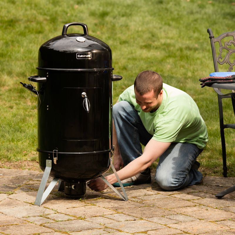 Cuisinart - Vertical 18" Charcoal Smoker