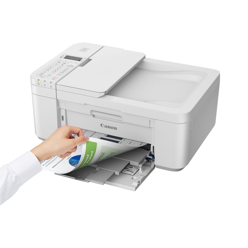Canon - Pixma TR4720 Wireless Office All-In-One Printer White