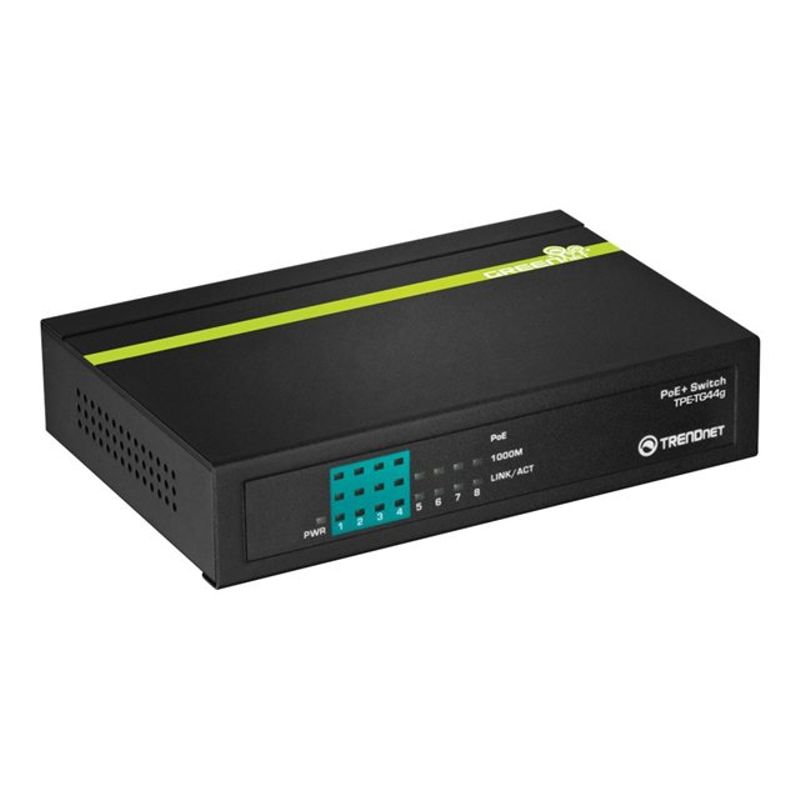 TRENDnet TPE TG44g - switch - 8 ports - TAA Compliant