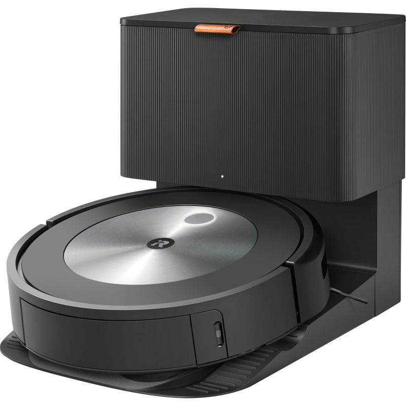 iRobot - Roomba j7+ (7550) Wi-Fi Connected Robot Vacuum with Automatic Dirt Disposal - Graphite
