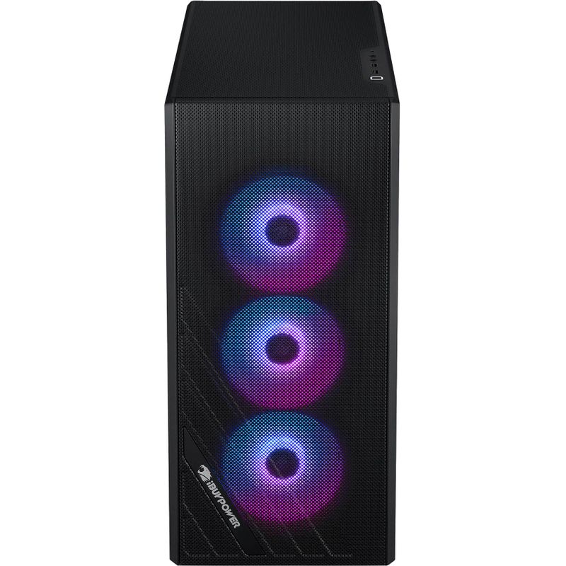 iBUYPOWER - Scale Gaming Desktop PC - Intel Core i5 14400F - NVIDIA GeForce RTX 4060 8GB - 16GB DDR5 RAM - 1TB NVMe - Black