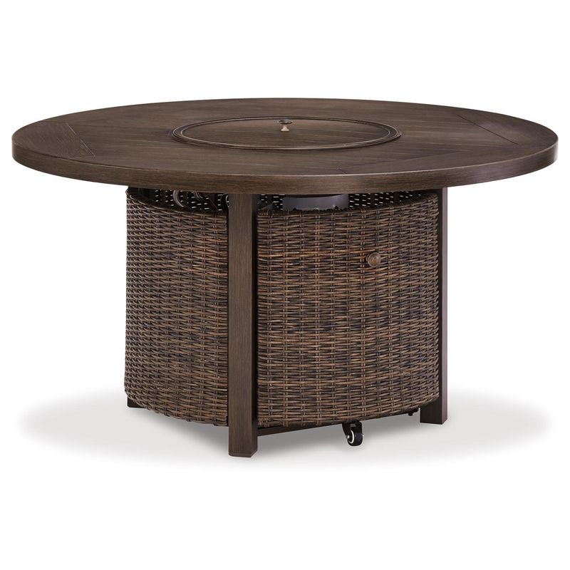 Paradise Trail Round Fire Pit Table