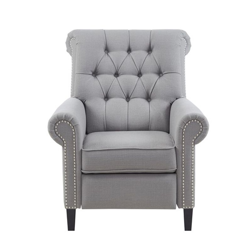 Grey Aidan Push Back Recliner