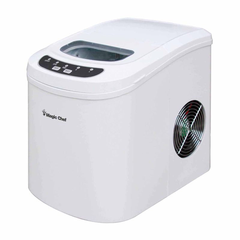 Magic Chef 27 lb. White Countertop Ice Maker