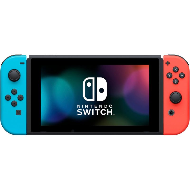 Nintendo Switch Neon + Luigi's Mansion 2 Bundle with Accessories