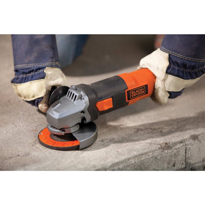 Black & Decker - 6.5 Amp 4-1/2 Angle Grinder