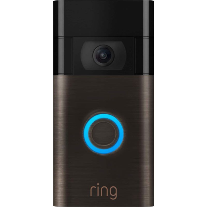 Ring - Video Doorbell (2020 Release) - Venetian Bronze