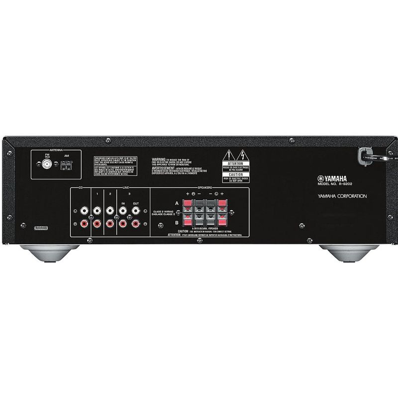 Yamaha - 200W 2-Ch. Stereo Receiver - Black