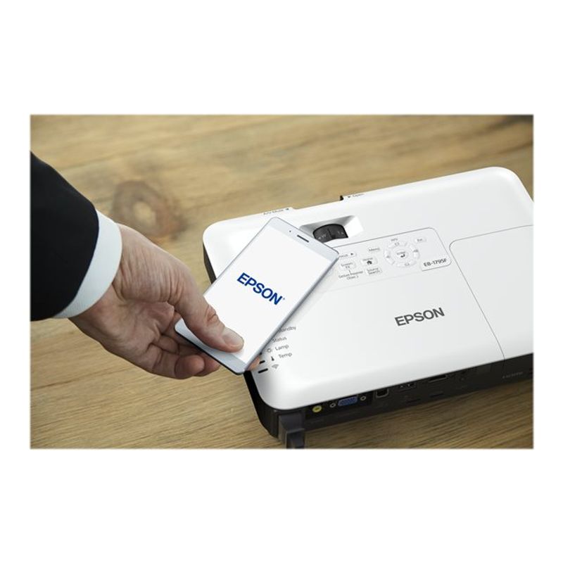 Epson PowerLite 1780W - 3LCD projector - portable - Wi-Fi