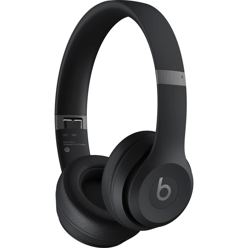 Beats - Solo 4 True Wireless On-Ear Headphones - Matte Black