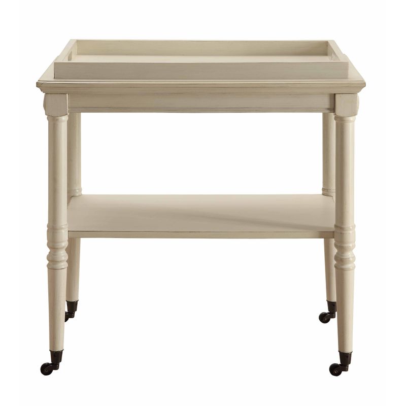 ACME Frisco Serving Cart, Antique White