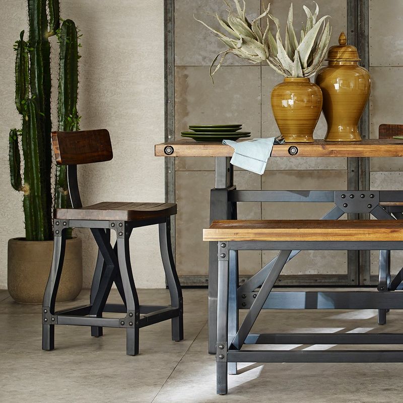 Tatum Industrial Style Counter Stool