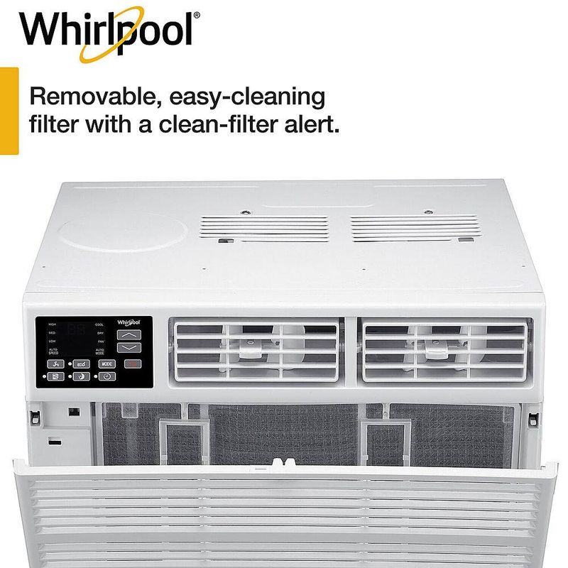 Whirlpool - 700 Sq. Ft. 15,000 BTU Window Air Conditioner - White