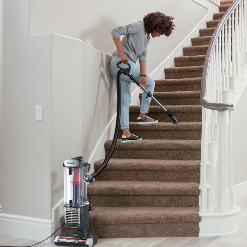 Shark - Rotator with PowerFins HairPro and Odor Neutralizer Technology Upright Vacuum - Charcoal