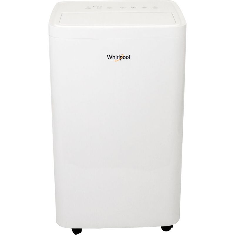 Whirlpool - 14,000 BTU ASHRAE (10,000 BTU SACC) Portable Air Conditioner