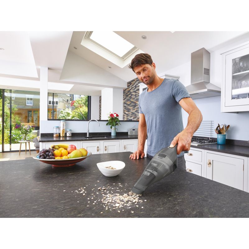 Black & Decker - Dustbuster Hand Vacuum Kit Gray