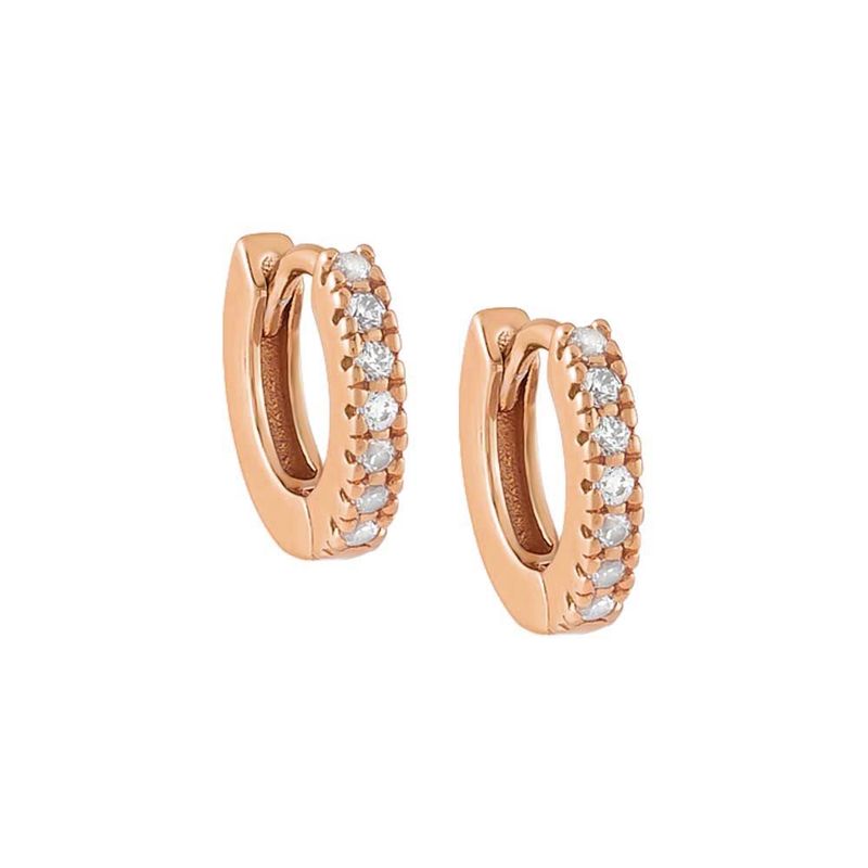 CZ Mini Huggie Earring