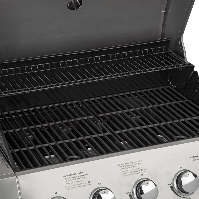 Cuisinart - 5 Burner Gas Grill w/ Side Burner