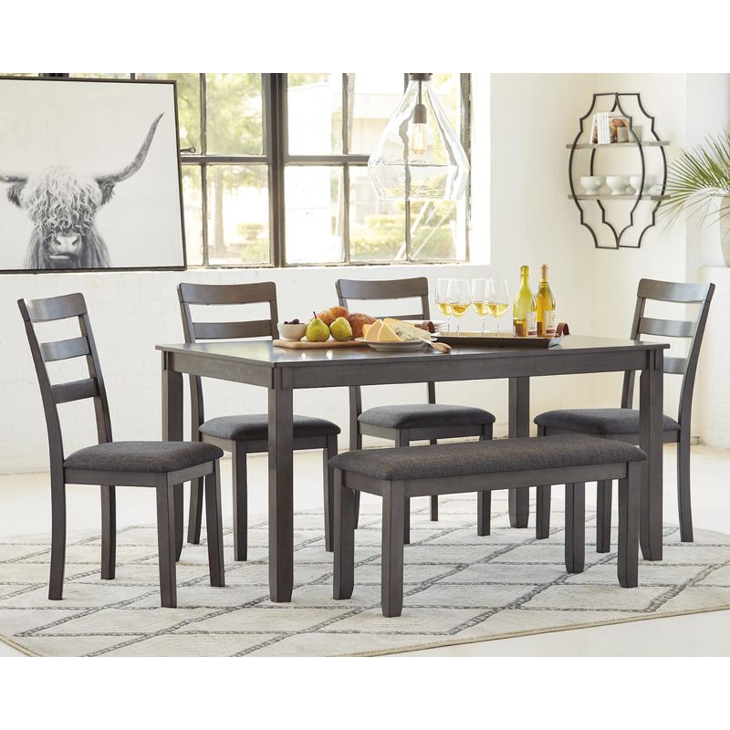 Bridson Rectangular Dining Room Table Set (6/CN)