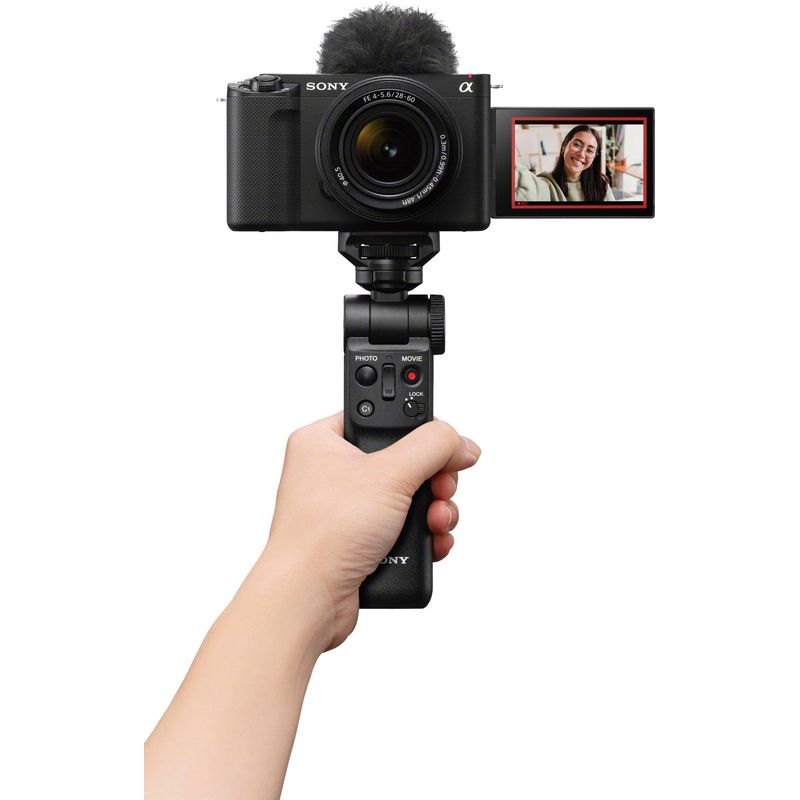 Sony - Alpha ZV-E1 Full-frame Vlog Mirrorless Lens Camera Kit with 28-60mm Lens - Black