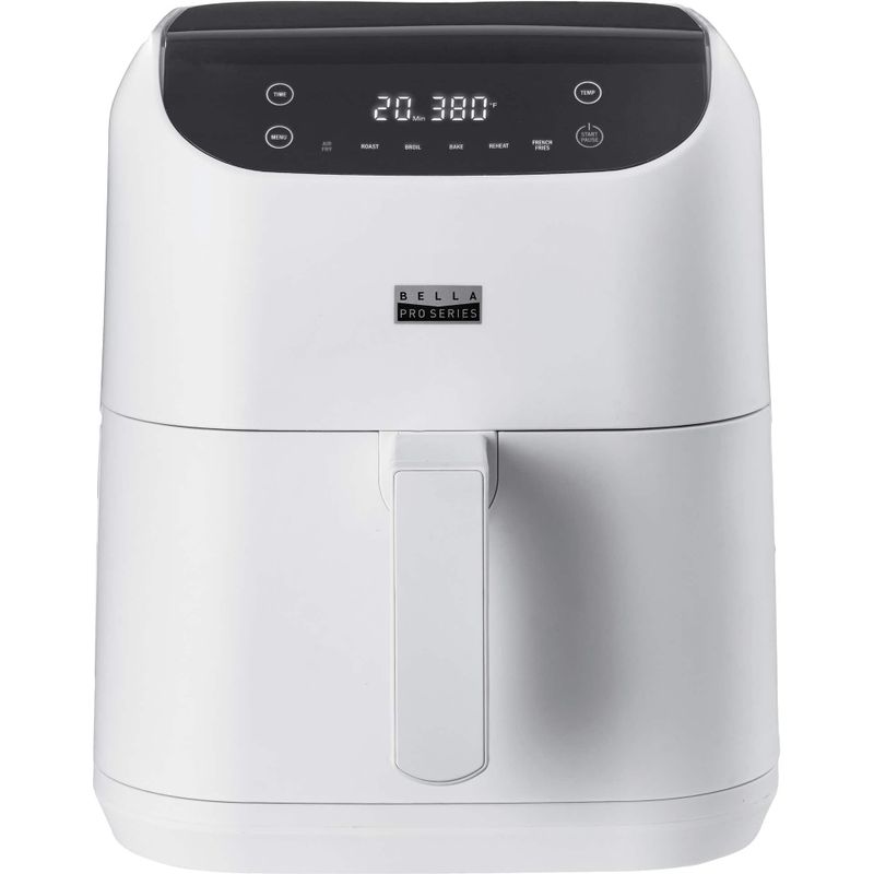 bella PRO - 6-qt. Touchscreen Air Fryer - Matte White
