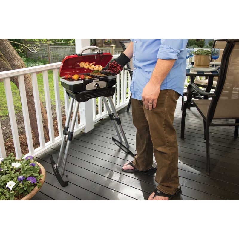 Cuisinart - Petit Gourmet Portable Gas Grill with VersaStand