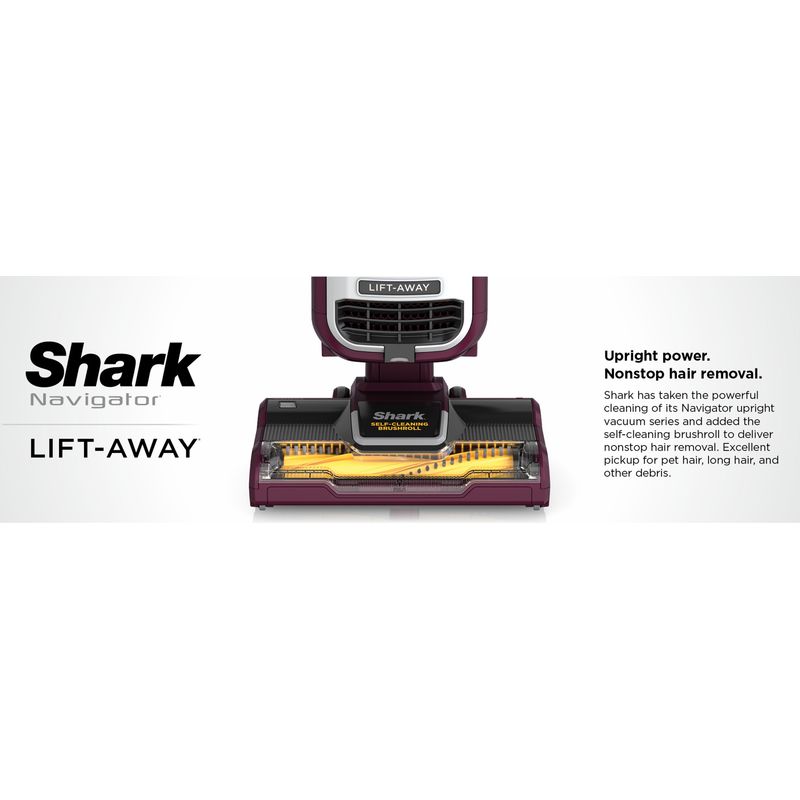 Shark - Navigator Upright w/ Self-Cleaning Brushroll