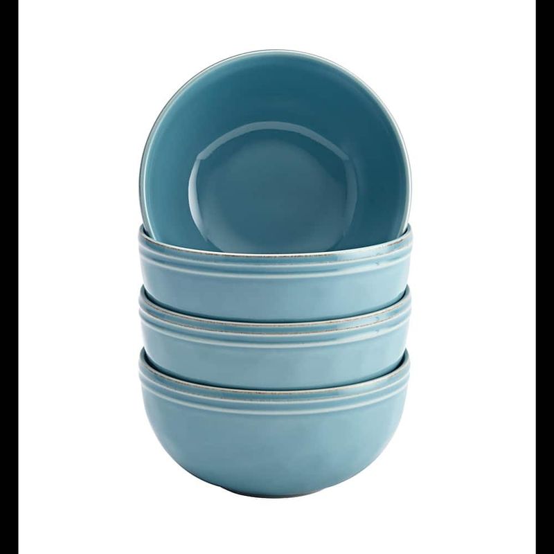 Rachael Ray - Cucina 16-Piece Ceramic Dinnerware Set - Agave Blue