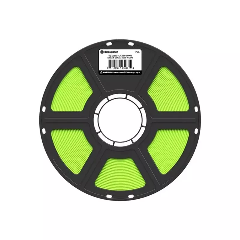 MakerBot - green - PLA filament