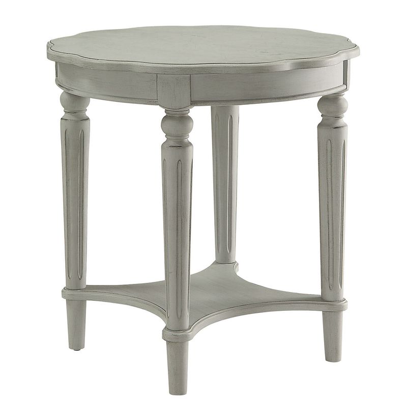 ACME Fordon End Table, Antique Slate