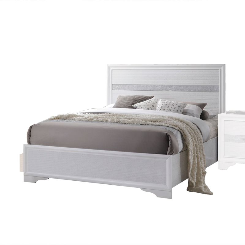 ACME Naima Twin Bed, White