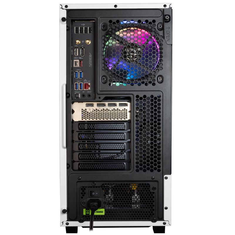 Periphio Metatron Prebuilt Gaming PC - GeForce RTX 3050 (8GB) Graphics, Intel Core i5-12400F (4.4GHz Turbo), 1TB M.2 NVME SSD, 16GB DDR4 RAM