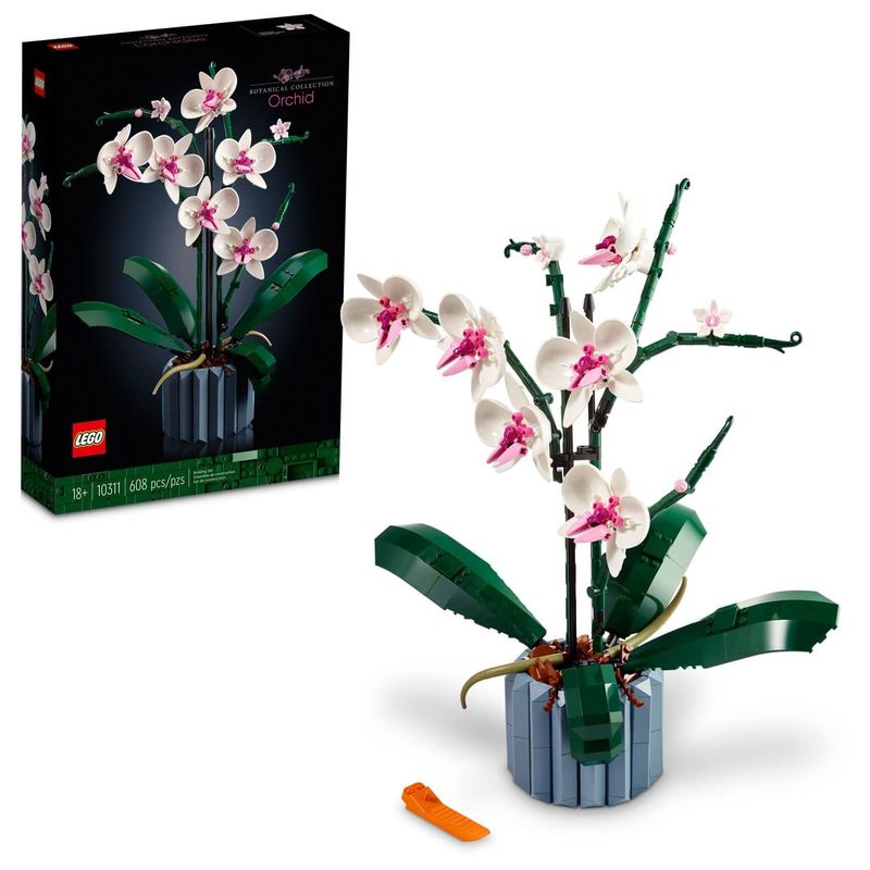 LEGO - Orchid 10311 Plant Decor Toy Building Kit (608 Pieces)