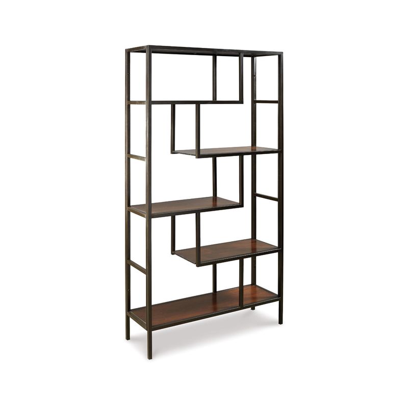 Brown/Black Frankwell Bookcase