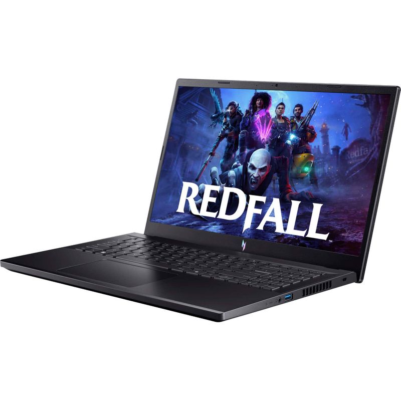 Acer - Nitro V ANV15-41-R2Y3 Gaming Laptop 15.6 Full HD 144Hz AMD Ryzen 5 7535HS GeForce RTX 4050 - 16GB DDR5 512GB SSD - Obsidian Black