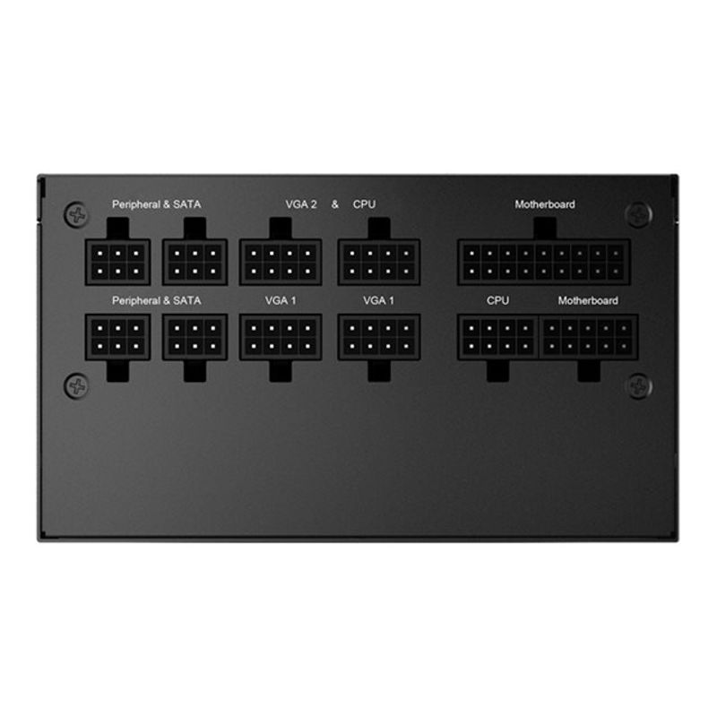 MSI - MAG A850GL PCIE5 850W ATX 3.1 &PCIe 5.1 Ready Full Modular 80 Plus Gold Gaming Power Supply - Black