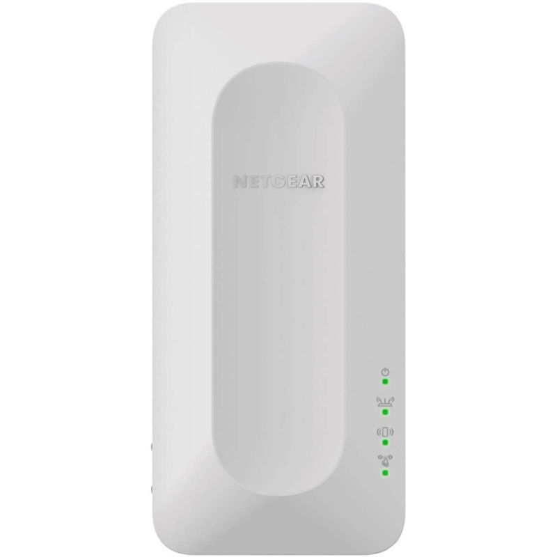 NETGEAR - EAX12 AX1600 WiFi 6 Mesh Wall Plug Range Extender - White
