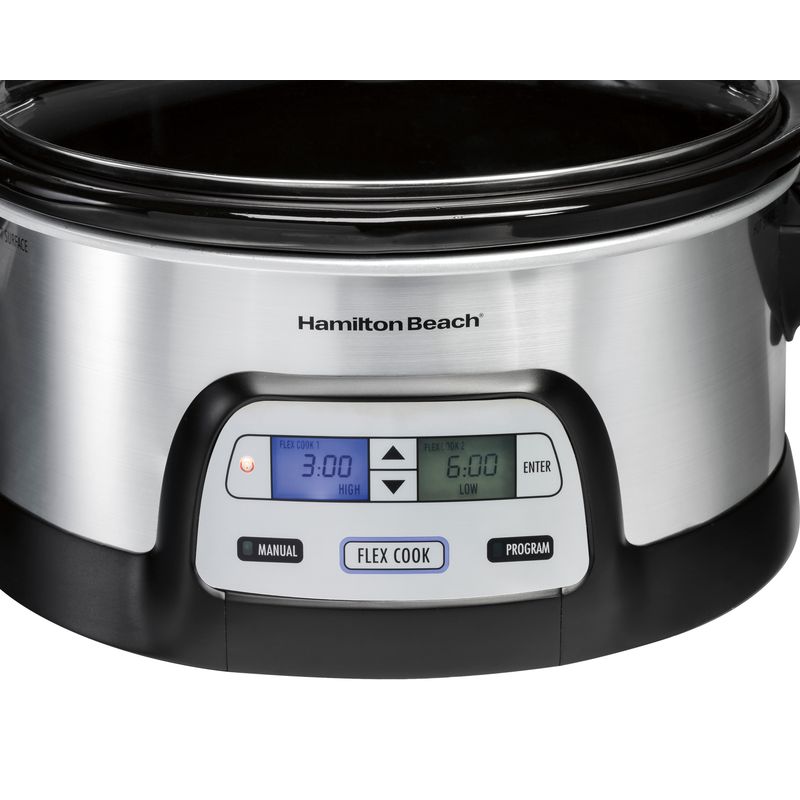 Hamilton Beach - FlexCook 6 Qt Stay Or Go Slow Cooker