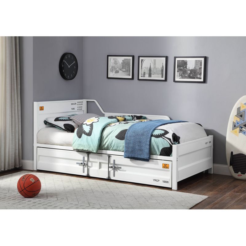 ACME Cargo Daybed w/Trundle (Twin), White