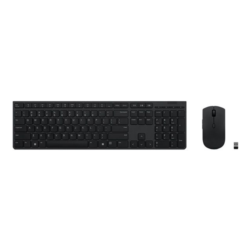 Lenovo Professional - keyboard and mouse set - QWERTY - US English Input Device