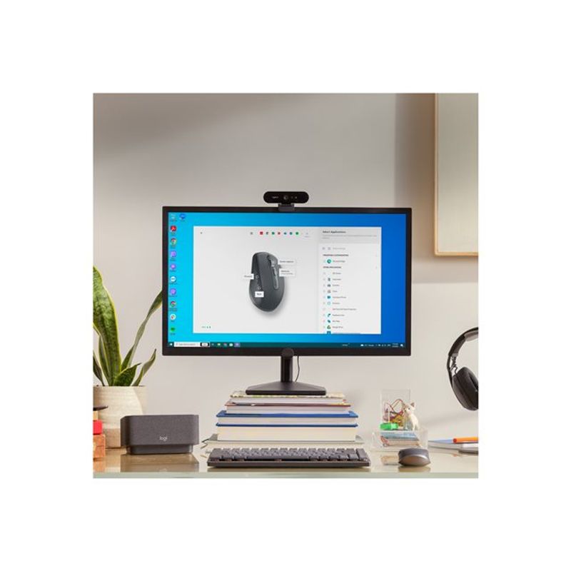 Logitech MX Anywhere 3S for Business - Wireless Mouse Graphite - mouse - compact - Bluetooth - graphite