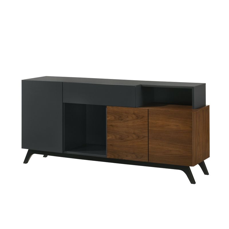 ACME Destin Server in Walnut Finish