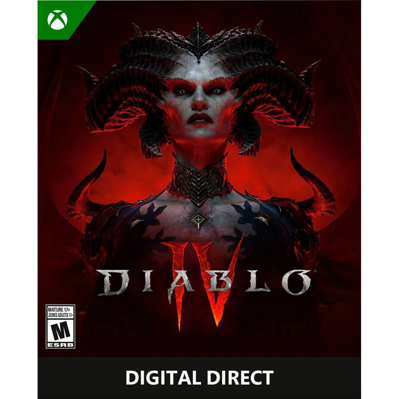 Xbox Series X Console - Diablo IV Bundle & White Controller (Total of 2 Controllers Included)