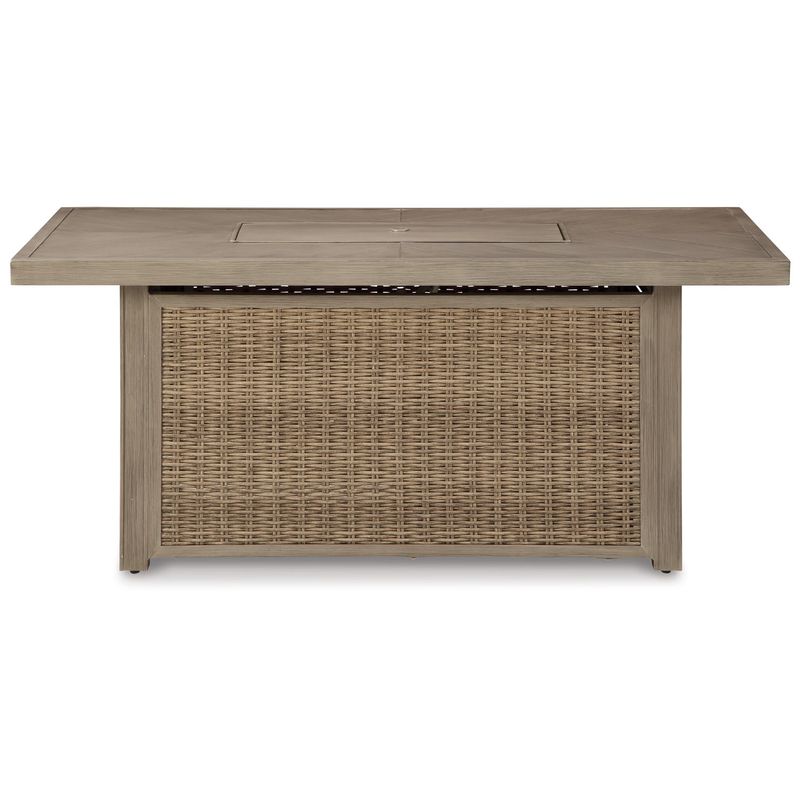 Beachcroft Rectangular Fire Pit Table