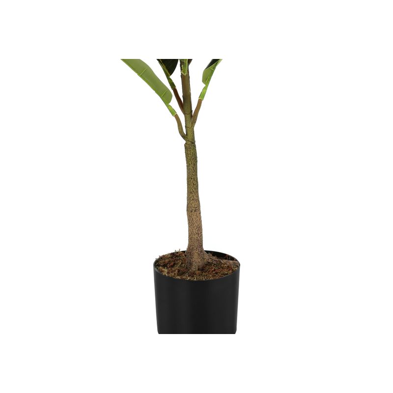 Artificial Plant - 40"H / Indoor Rubber Tree In A 5" Pot