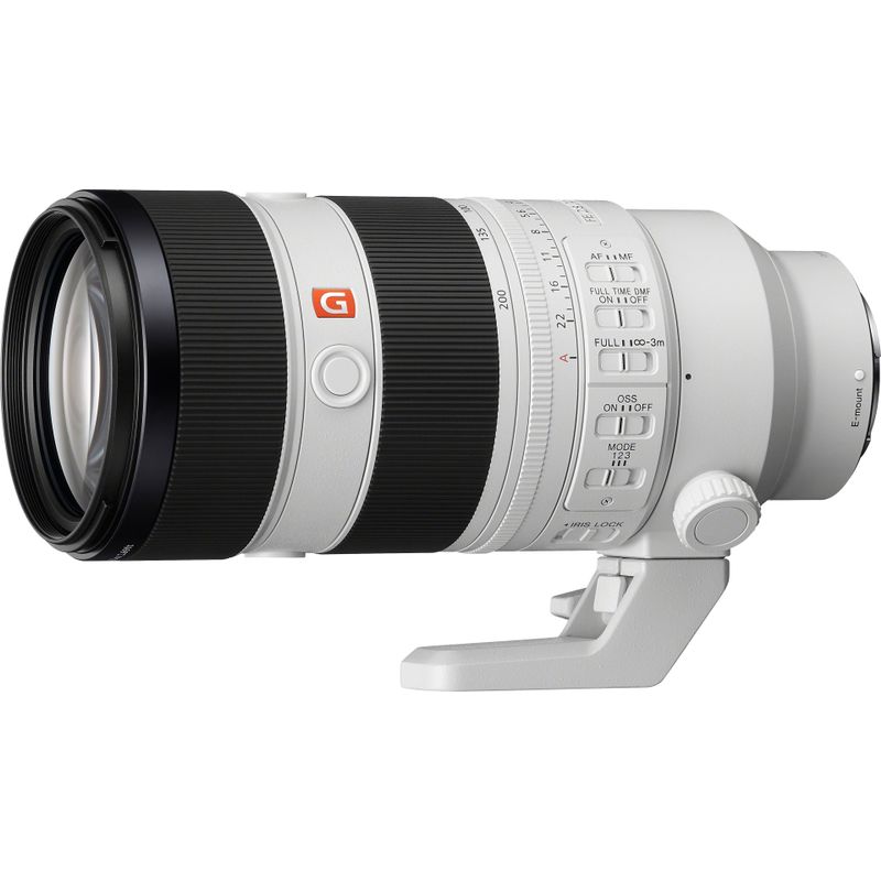 Sony - FE 70-200mm F2.8 GM OSS II Full-Frame Telephoto Zoom G Master E mount Lens - White