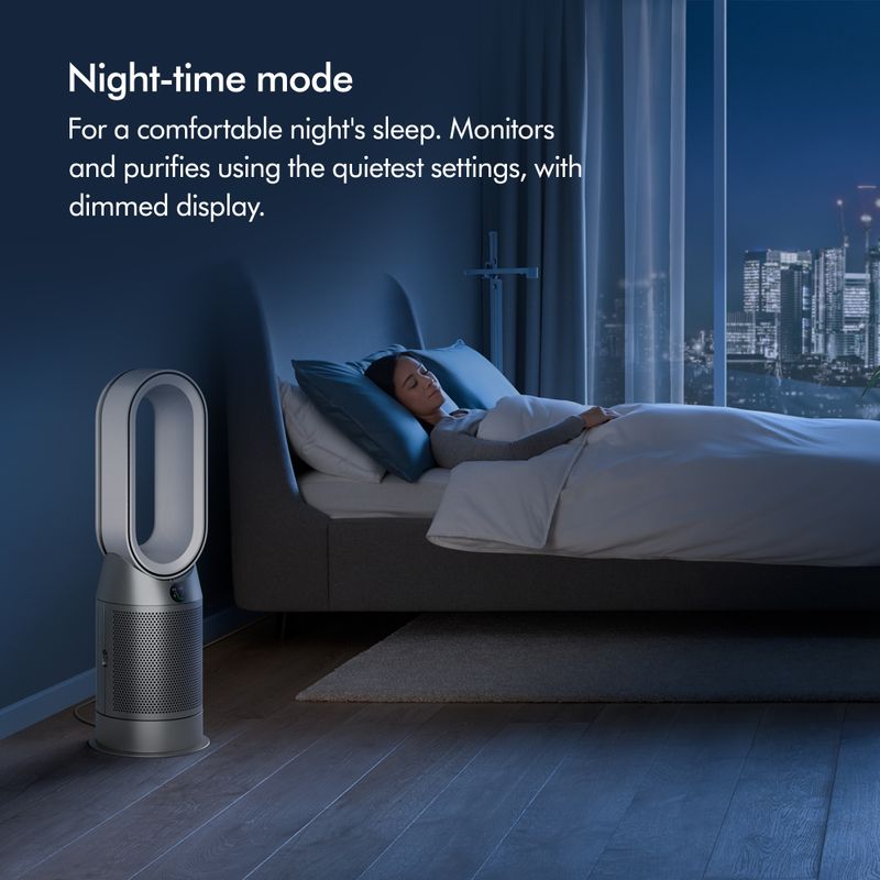 Dyson - HP07 Hot + Cool Purifying Fan White/Silver