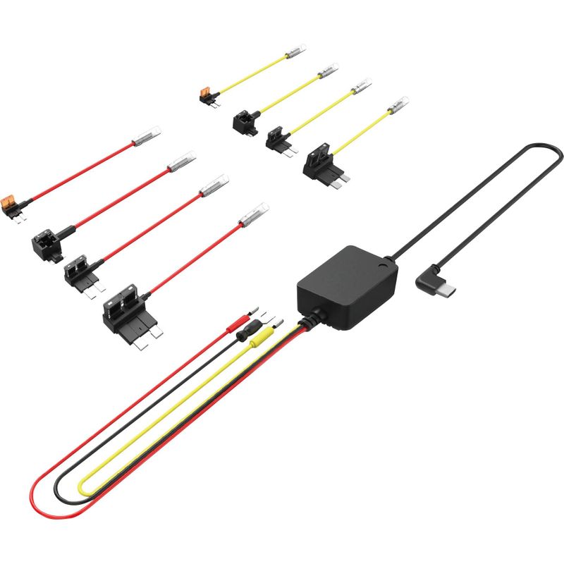 Kenwood - Dashcam Hardwire Kit - black